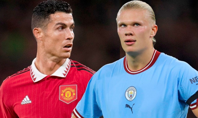 Haaland bắt chước chiêu trò 'ăn gian' của Cristiano Ronaldo