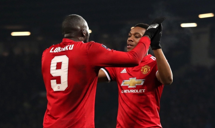 Không phải Chelsea, Lukaku về Ngoại hạng Anh tái hợp với Martial?
