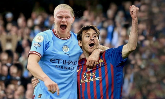 Haaland tạo cơn sốt chưa từng có, Man City đã sở hữu Messi của riêng mình