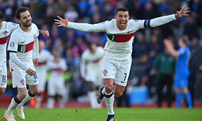 Ronaldo viết nên lịch sử, Bồ Đào Nha thống trị vòng loại EURO 2024