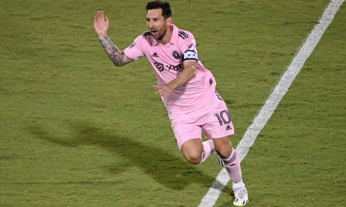 Messi gánh từ đầu đến cuối, Inter Miami lội ngược dòng trận cầu 8 bàn