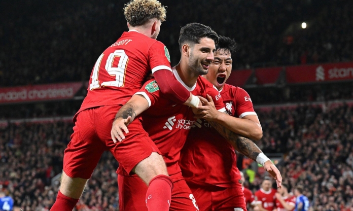 Kịch bản quen thuộc, Liverpool thắng hủy diệt giành vé đi tiếp ở Carabao Cup