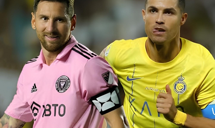 Ronaldo chính thức tái đấu Messi, công bố thời gian Al Nassr vs Inter Miami