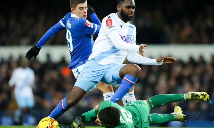Everton vượt qua Palace để vào vòng 4 FA Cup
