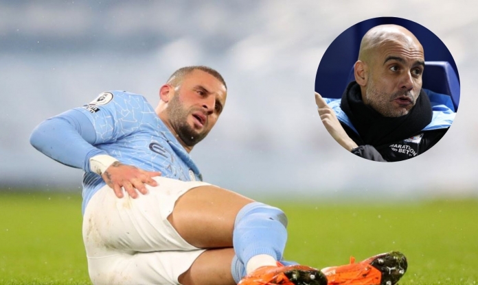 Lộ diện cái tên thay thế Kyle Walker khi Man City đấu Arsenal