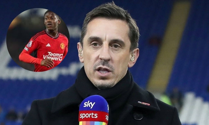 Gary Neville: 'Mainoo không làm được điều cơ bản trong bóng đá'