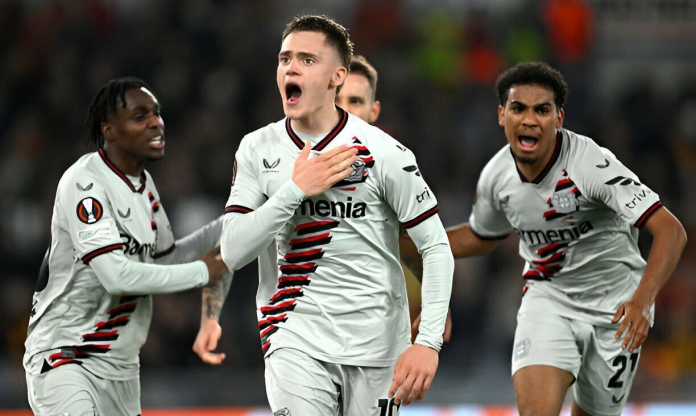 Đánh bại AS Roma, Leverkusen 'đặt một chân' vào chung kết Europa League