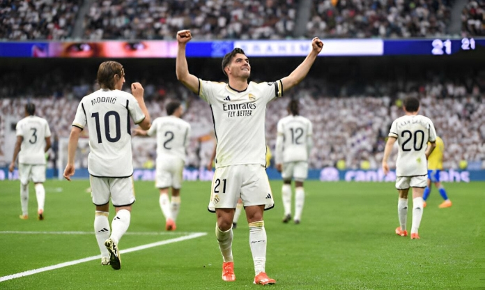 Thắng dễ Cadiz, Real chạm 1 tay vào chức vô địch La Liga