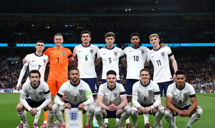 ĐT Anh công bố danh sách dự EURO 2024: 'Tam sư' gầm vang