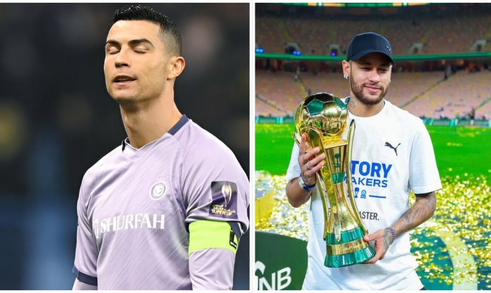 Ronaldo và Neymar: 'Kẻ khóc, người cười'