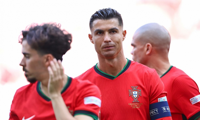 Ronaldo hân hoan trong ngày Bồ Đào Nha đi tiếp tại Euro 2024