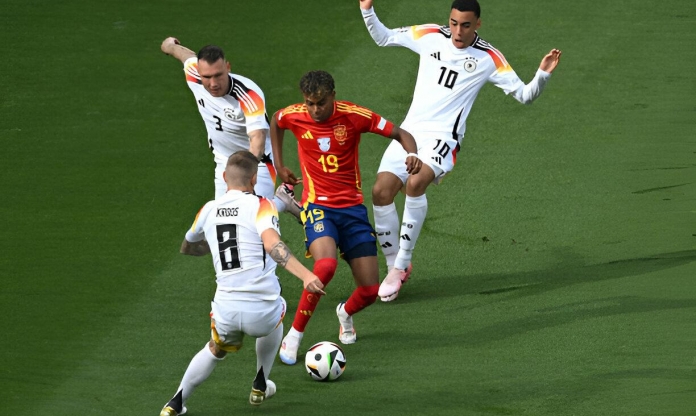 Trực tiếp Đức 0-0 Tây Ban Nha: Hiệp hai bắt đầu
