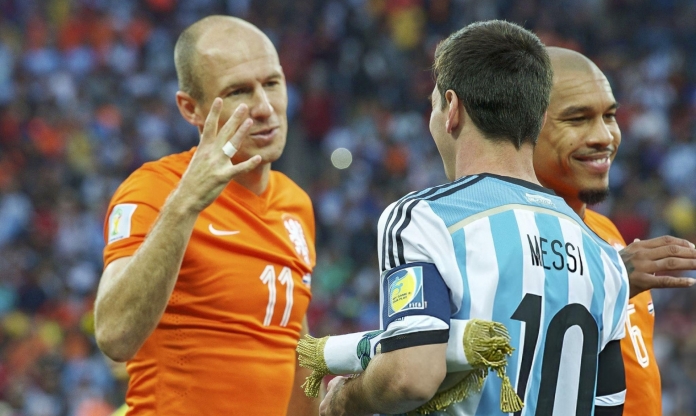 Robben chỉ thẳng yếu tố khẳng định Messi xứng danh 'GOAT'