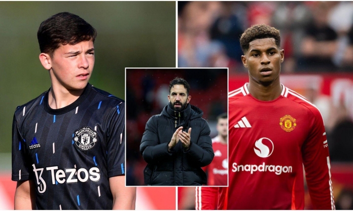 Amorim xác định sao trẻ lên thay Rashford