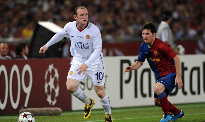 Rooney từng suýt rời MU để làm đồng đội Messi
