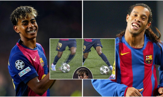 Yamal hóa Ronaldinho, đi bóng ở góc không tưởng