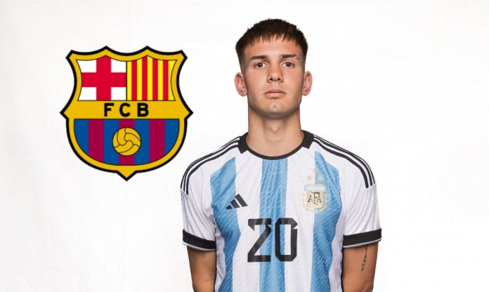 Barca theo đuổi sao trẻ Argentina tài năng bậc nhất
