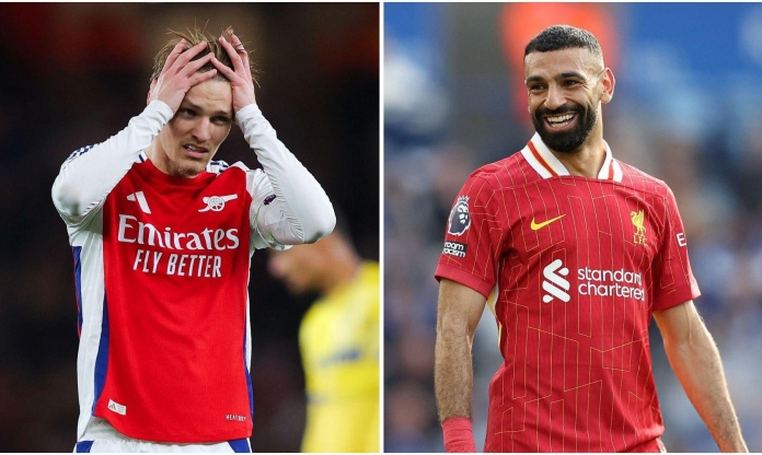Arsenal 'ngã ngựa', Liverpool rất gần chức vô địch Ngoại hạng Anh