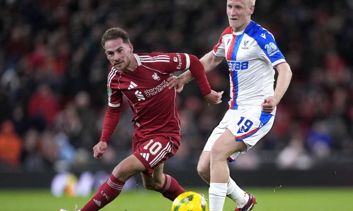 Thua trắng 0-3, Liverpool bị loại khỏi Carabao Cup