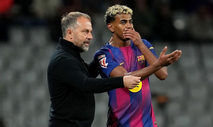 HLV Hansi Flick tiết lộ tình hình chấn thương của Yamal