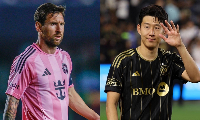 Xác định ngày Messi đối đầu Son Heung-min tại MLS