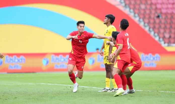 U22 Việt Nam thắng liền 10 trận trước Malaysia với tỷ số 25-5