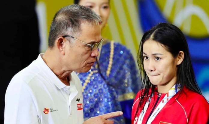 Giành HCB SEA Games, 'mỹ nhân bơi lội' rơi lệ sau câu nói của lãnh đạo