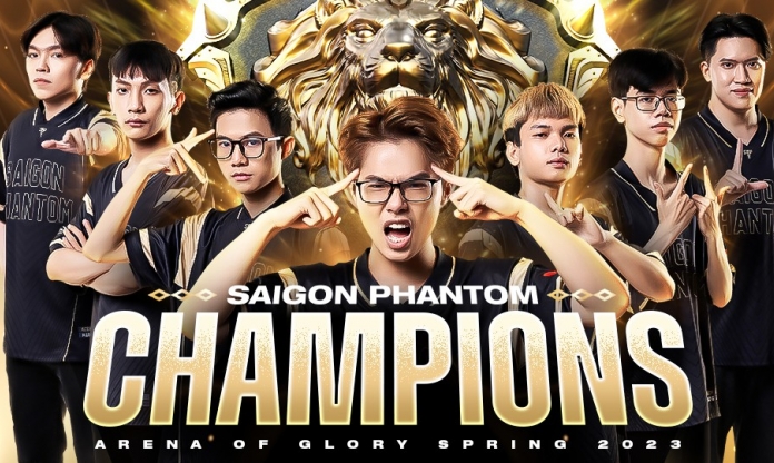 Chung kết ĐTDV Mùa Xuân 2023: Saigon Phantom giành chức vô địch vô tiền khoáng hậu