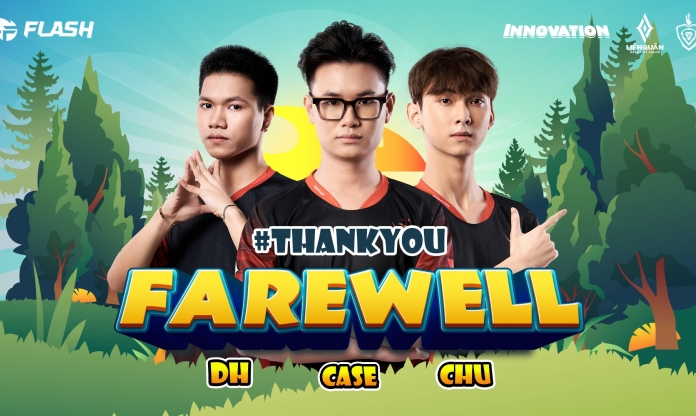 Liên Quân: Team Flash tiếp tục chia tay 3 tuyển thủ