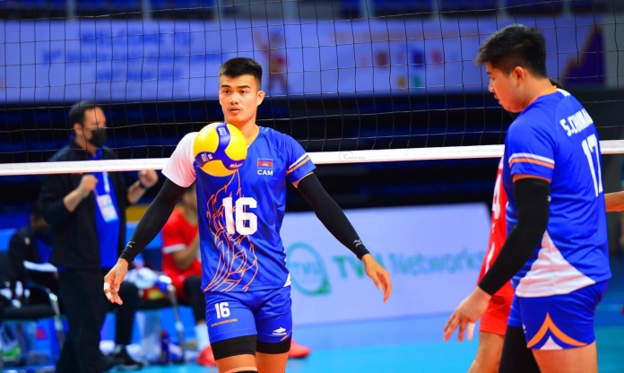 Sốc: Đả bại Thái Lan, tuyển bóng chuyền nam Campuchia giành HCĐ đầu tiên trong lịch sử