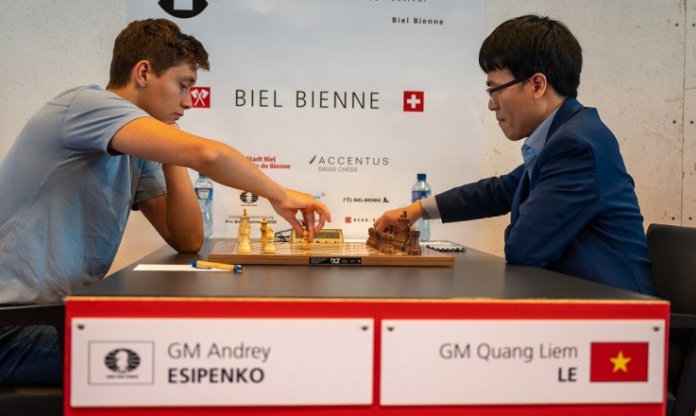 Lê Quang Liêm vô địch Biel Grandmaster 2022