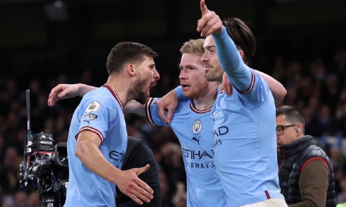 Áp đảo thế trận, Man City xóa tan giấc mơ vô địch của Arsenal