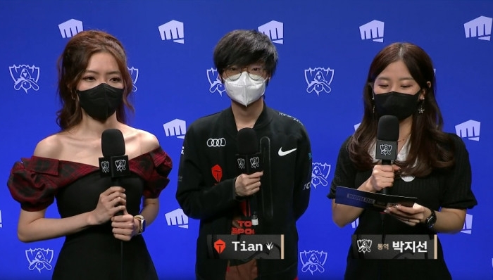TES Tian: ‘Sau khi thua GAM Esports, mọi người đã im lặng rất lâu’ - CKTG 2022