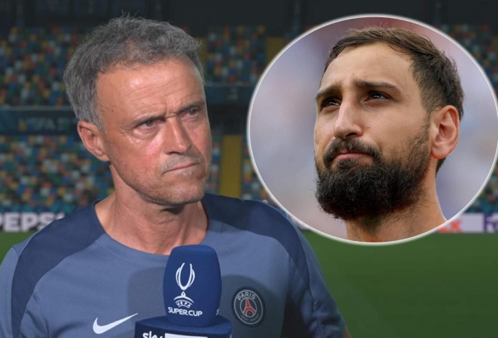 HLV Luis Enrique chính thức lên tiếng về vụ Donnarumma