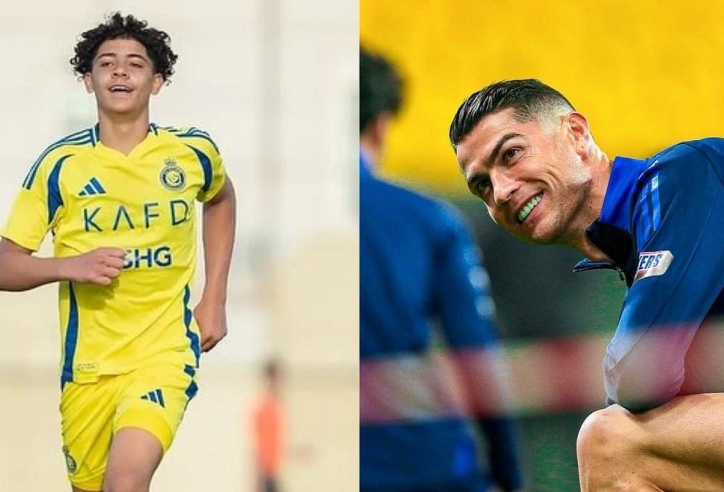 Con trai của Ronaldo lại khiến cả thế giới 'phát sốt'