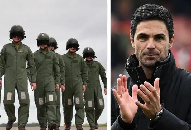 Nghệ thuật 'hắc ám': Arteta mời phi công để huấn luyện các cầu thủ Arsenal