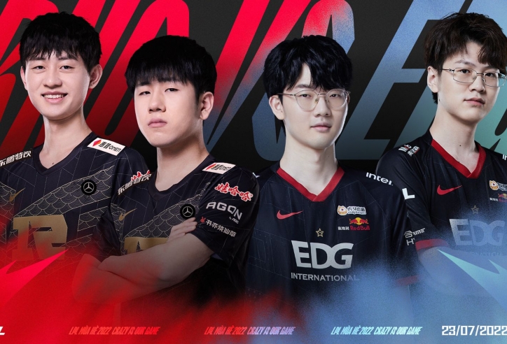 LPL siêu kinh điển RNG vs EDG: Một pha Mưa Đại Bác lật kèo 9k tiền