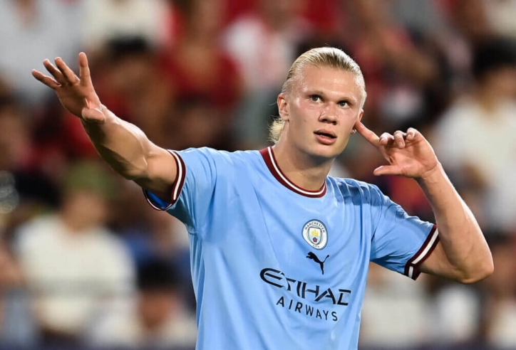 Ghi bàn như máy, Haaland vẫn bị Pep Guardiola xếp dưới một người