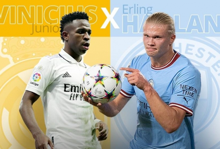 Man City quyết tâm mang Vinicius về đá cặp với Haaland