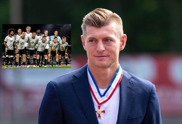 Toni Kroos 'đánh giá thấp' sức mạnh tuyển Đức hiện tại
