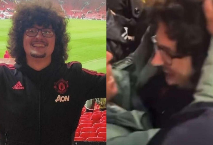 Fan siêu cứng của MU bị hành hung ngay tại Old Trafford