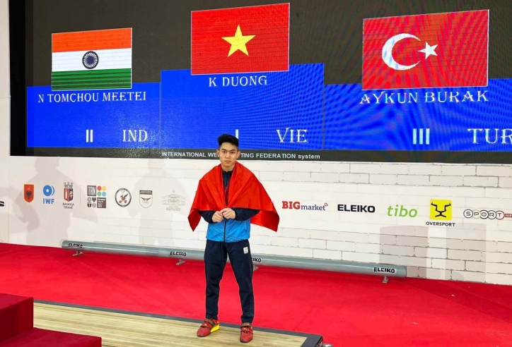 K’Dương: 'Cậu bé người dân tộc thiểu số nâng tạ như người lớn'