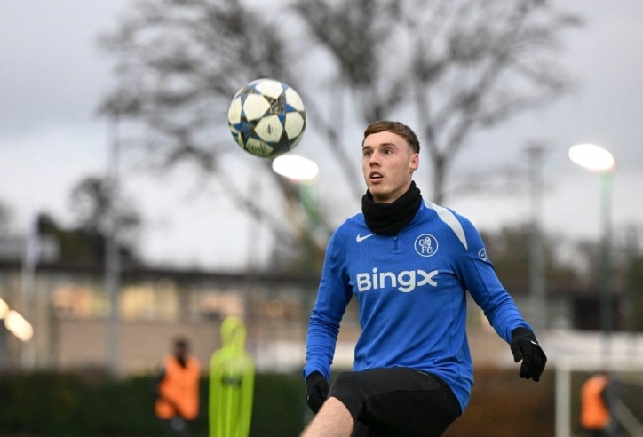 Gãy ngón chân, Palmer vẫn luyện tập đầy đủ tại Chelsea