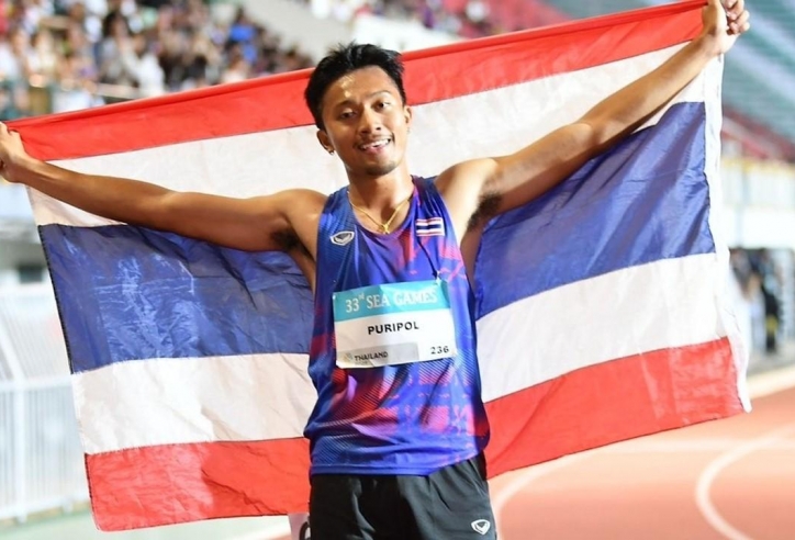 'Thần gió' Thái Lan thiết lập cột mốc khó tin tại SEA Games