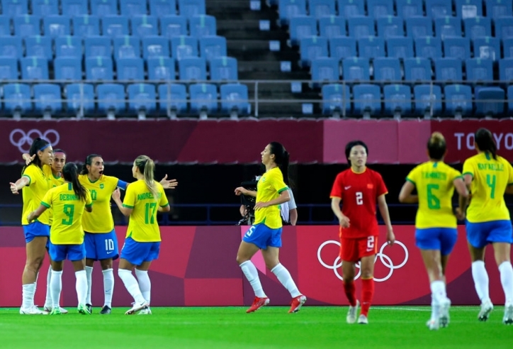 ĐT Trung Quốc thua tan nát trận mở màn Olympic 2021