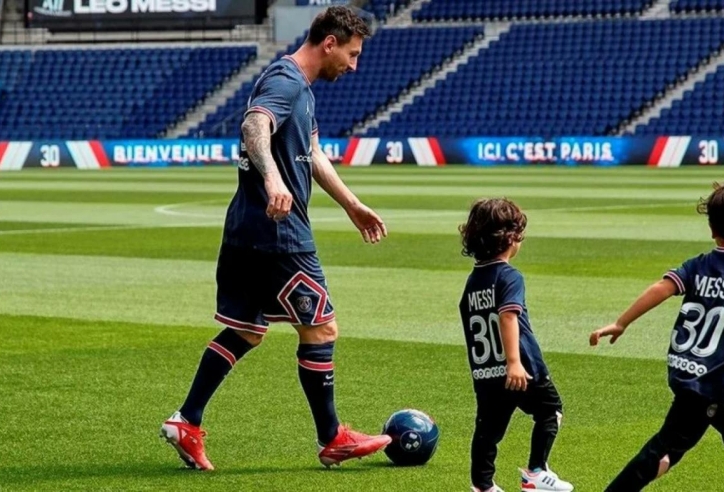 Con trai Messi chính thức gia nhập đội bóng mới