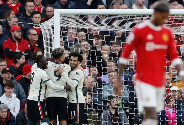 Liverpool vùi dập Man Utd ngay tại Old Trafford