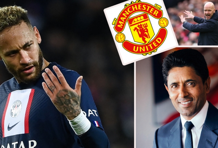 Erik Ten Hag lên tiếng về hợp đồng của Neymar với Man United