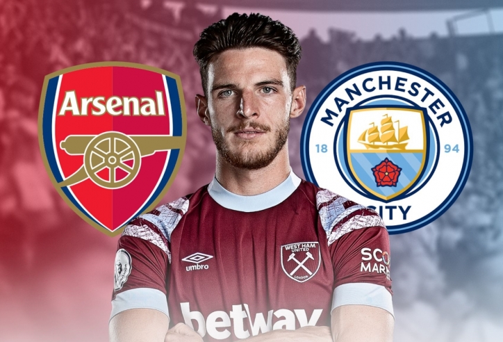 Quay lại lần thứ 3, Arsenal có Declan Rice với số tiền 'khủng' trước Man City?