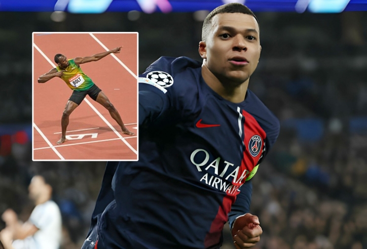 Mbappe đạt tốc độ kinh hoàng, ngang ngửa kỷ lục của Usain Bolt